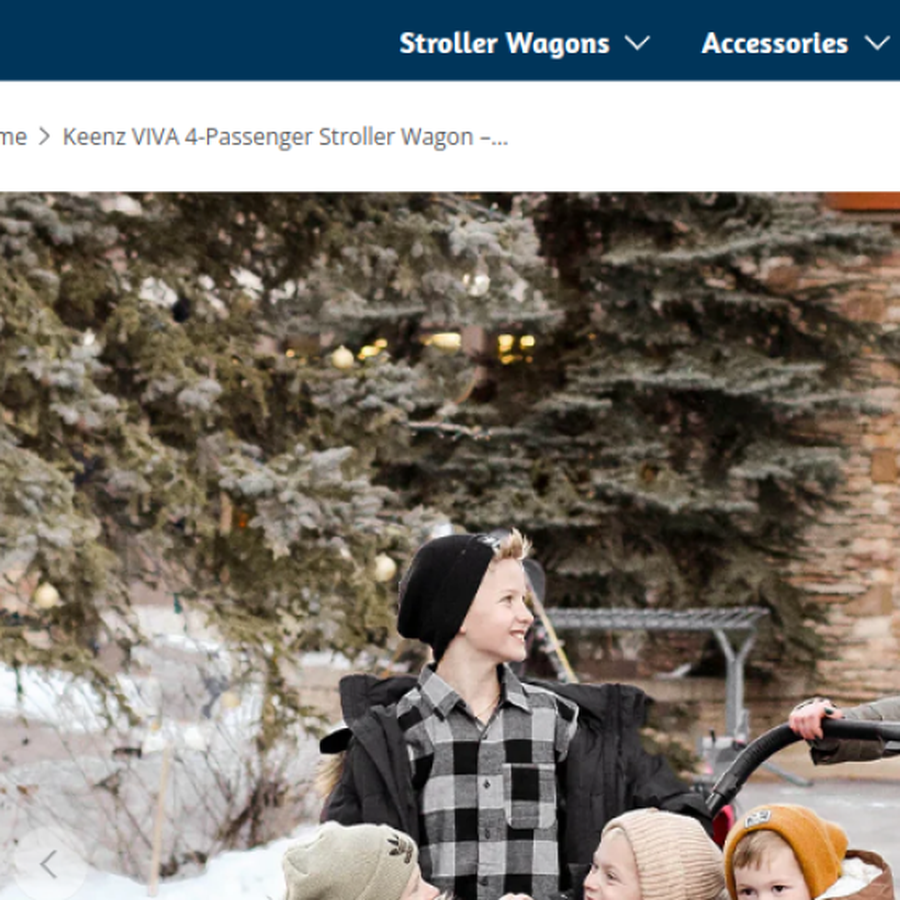 VIVA 4-Passenger Stroller Wagon