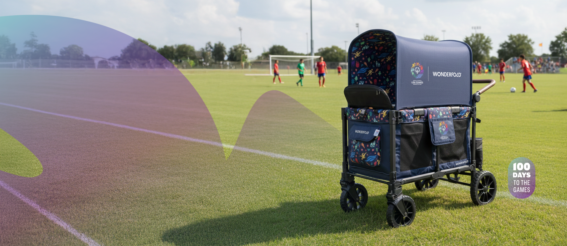 WonderFold Launches Special Olympics Collection With Sensory-Focused Wagon Features